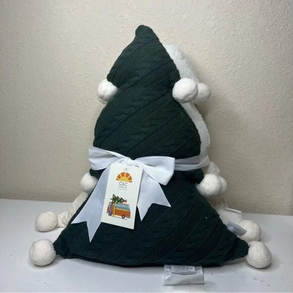 NWT C & C Viral Christmas Tree Pillows - Picture 2 of 6